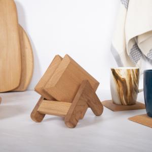 Fournitures en gros, ensemble de luxe en vrac, tasse à sublimation, boissons au café, sous-verre en bois personnalisé - Product Image 1