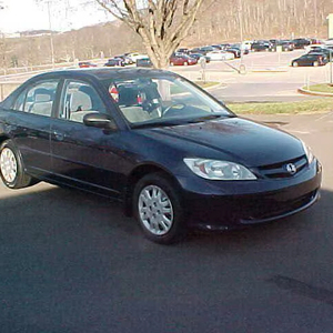 2005 Honda Civic LX เทอร์โบ Dark Sedan - Product Image 1