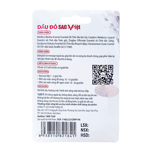 Compound Essential <b>Oil</b> Herbal All skin types Leaves SAO VIET Red Herbal Essential <b>Oil</b> 25ml From Vietnam - Product Image 5