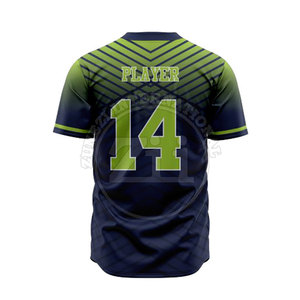 Best Selling Men <b>Baseball</b> Uniform <b>Sets</b> Breathable Plus Size Customized Logo Sublimated - Product Image 5