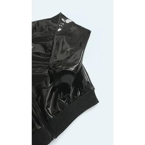 Blouson aviateur classique en cuir PU pour homme, hiver - Product Image 5