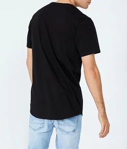 T-shirt Homme Basique en Coton 100% de Haute Qualité, Confortable, Simple, avec Logo Frontal, Manches Courtes, Coupe Ample et Respirant – Vente en Gros - Product Image 3