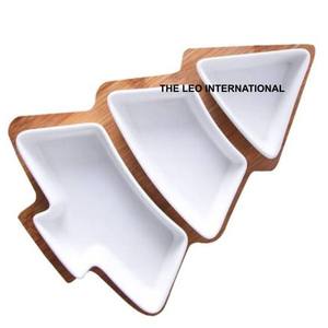 Ensemble de 3 plateaux de Noël en forme d'étoile créatifs, style fantaisie, très vendus, qualité supérieure, plateau de Noël de luxe - Product Image 6