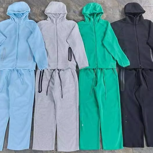 Ensemble Survetement Homme Hiver Coton Évasé de Course, Nouveau Style, à Capuche, Joggers de Streetwear, Meilleures Ventes - Product Image 2