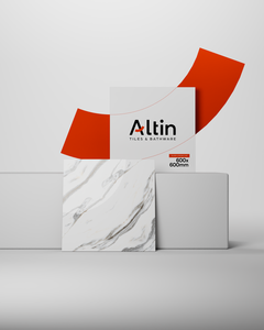 Carreaux en porcelaine vitrifiée émaillée de 60x60 cm, design BookMatch, BM S41 - Finition brillante, design espagnol, carreaux de 600x600 mm pour salon et chambre à coucher - Product Image 1