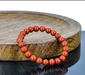 Natural Red Jasper Crystal <b>Bracelet</b> Red Jasper <b>Healing</b> Crystal <b>Bracelet</b> Genuine Red Jasper Gemstone <b>Bracelet</b> Handmade Red Jasper - Product Image 1