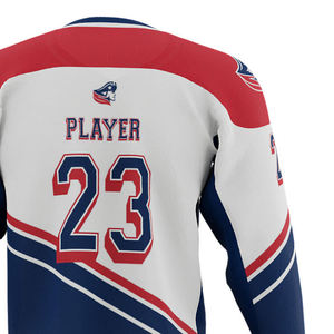 Sweat-shirts d'équipe de hockey en polyester, maillot de hockey vierge, achat en gros, maillot de hockey sur glace vierge personnalisé - Product Image 6