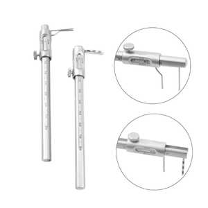 Instrument de mesure d'espacement pour implants dentaires en acier inoxydable de haute qualité, fabrication de précision, outil manuel réutilisable, CE dentaire - Product Image 2