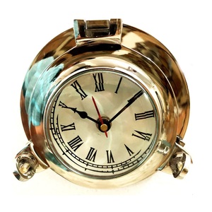 Antique Marine Solid Shiny Silver Ship Porthole Nautical <b>Wall</b> Decor <b>Mirror</b> for Home & Office - Product Image 1