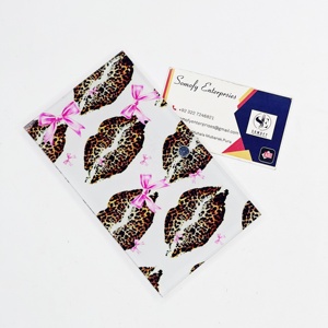 Custom Flower Cherry <b>Bow</b> Lips Magnetic Eco-Friendly Acrylic Eyelash Palette Tile Board Lash Extensions Organizer Tweezers <b>Holder</b> - Product Image 1