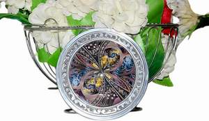 Urne souvenir de crémation en fleurs de cerisier pour cendres Urne en métal pour cendres humaines Urnes funéraires de luxe pour cendres humaines adultes Taille personnalisée - Product Image 4