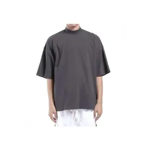 Design haut de gamme logo personnalisé t-shirts pour hommes grande taille T-shirt uni oversize à séchage rapide pour l'extérieur Cool Stuff Summer