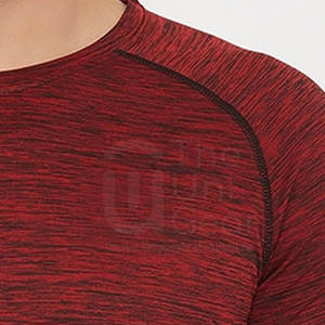 T-shirt pour homme avec logo personnalisable, 100% coton, col rond, vêtement décontracté avec motif uni, style streetwear, écologique, séchage rapide, respirant - Product Image 4