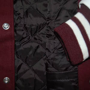 Logo personnalisé coupe-vent nouveau design avec manches en cuir vêtements de plein air veste universitaire pour hommes veste pour hommes respirant taille normale - Product Image 4