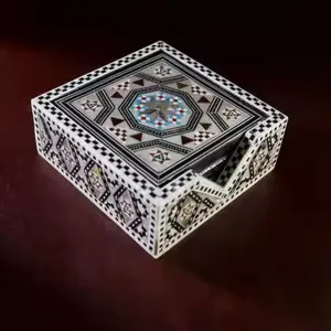 Portagioie portagioie portagioie regalo in legno nero di alta qualità formato Logo personalizzato set di gioielli di lusso in legno per gli uomini 7-10 giorni