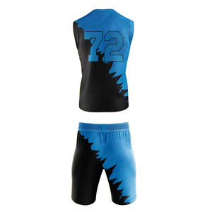 Uniforme 7 contra 7 para Hombre, MOQ Bajo, Último Diseño, Impresión de Logotipo Personalizado, Uniforme 7 contra 7, Precio de Mayoreo - Product Image 3