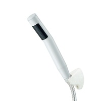 HSU SH-126 Pommeau de douche pressurisé en plastique ABS chromé avec filtre au sulfit de calcium, accessoire de robinetterie de salle de bain, débit 8 L/min, 60 PSI