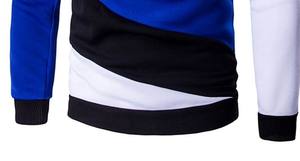 Sudadera con Capucha para Hombre, Estilo Moderno, Multicolor, Manga Larga, de la Mejor Calidad, Transpirable, de Algodón y Felpa, con Triple Color - Product Image 2