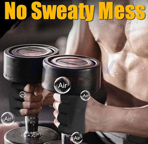 Gants de musculation en néoprène respirants et légers, demi-doigts, confortables, unisexes, vente en gros, design personnalisé, salle de sport - Product Image 3