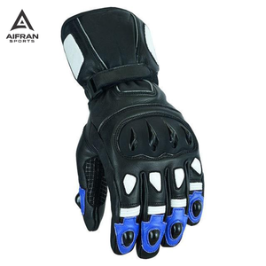 Gants de moto en cuir de chèvre premium Aifran 2026 : Imperméables et coupe-vent, protège-mains de course pour la vente en gros - Product Image 3