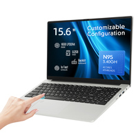 Nuovo Laptop da 15.6 Pollici con Win11Pro, 16GB RAM DDR4, 512GB SSD, Lettore di Impronte Digitali, Tastiera Retroilluminata in Inglese per Studio