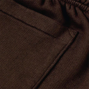 Custom Brown Cotton <b>Shorts</b> <b>Men</b> Women Streetwear Casual Elastic Waist Drawstring Soft Comfy Loose Fit Summer <b>Lounge</b> Bottoms - Product Image 4