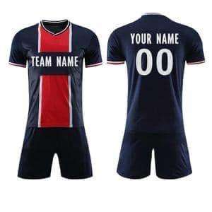 Camiseta de fútbol de alta calidad con sublimación completa, ropa de fútbol personalizada para clubes, uniformes de fútbol de diseño profesional - Product Image 3