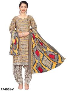 Ensemble combo kurti en coton imprimé numériquement pour femme avec bas coordonné en tissu doux et dupatta assorti - Product Image 5