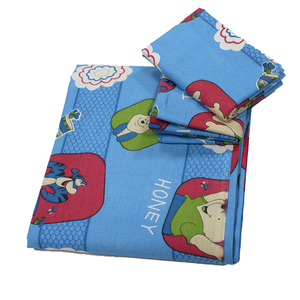 Sábana doble de algodón 100% hecha a medida en tamaño King, diseño de dibujos animados original, sábanas impresas al mejor precio con bolsa empaquetada - Product Image 4