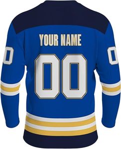 Vente en gros d'uniforme de hockey sur glace unisexe sur mesure uniforme de hockey sur glace respirant à séchage rapide à vendre - Product Image 4