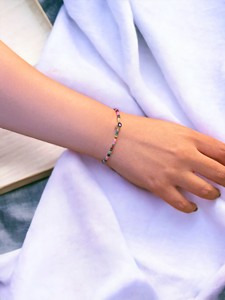 DAFNI BIG PAZAR Bracelet Bohème Fait Main Perlé en Pierres Naturelles et Alliage Métallique Précieux Micro-Incrusté Unisexe Cadeau Promotionnel - Product Image 3