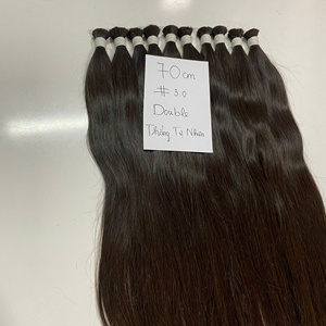 Haute qualité 7.7 couleur Double-dessiné 60 cm naturel droit vietnamien Remy approvisionnement en vrac Super 60 cm droit vietnamien humain - Product Image 6