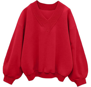 Sweat-shirt à capuche oversize pour femme avec logo frontal, tissu doux et respirant, coupe décontractée, bordure côtelée, pour tous les jours - Product Image 1