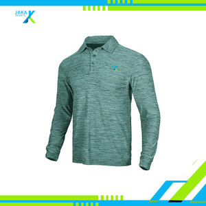 T-shirt décontracté à séchage rapide en tricot pour hommes Golf Performance UPF 50 à manches longues évacuant l'humidité - Product Image 5