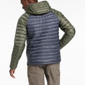 Chaqueta Acolchada de Invierno para Hombre de Alta Calidad con Capucha, Resistente al Viento, Transpirable, Ecológica, Servicio OEM, Tejido de Poliéster/Algodón - Product Image 5