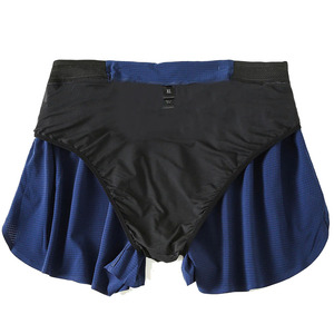 Gran oferta, diseño personalizado, secado rápido, absorbe el sudor, poliéster, forrado, 3 pulgadas, pantalones cortos para correr para hombre, pantalones cortos transpirables para entrenamiento, Jogging para hombre - Product Image 4