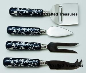 Juego de quesos de la mejor calidad de acero inoxidable con mango de resina, nueva producción, hogar y utensilios de cocina usados personalizados - Product Image 5