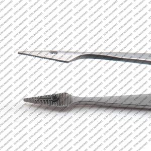 Pince à éclats de Carmalt chirurgicale droite de qualité supérieure de 4.5 pouces pince à épiler chirurgicale dentaire pince chirurgicale dentaire - Product Image 2