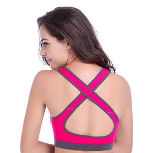 Soutien-gorge de sport à maintien élevé pour femmes, fournisseur OEM, respirant, antibactérien, séchage rapide, logo personnalisé, léger, grande taille pour salle de sport - Product Image 5