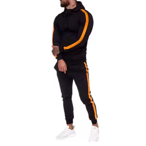 Survêtement personnalisé de qualité supérieure vêtements pour hommes survêtement d'échauffement prix de gros Logo Design costume de survêtement pour hommes fabriqué au Pakistan - Product Image 1