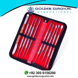 Espátula cuchillo de yeso Dental práctico Acero inoxidable versátil dientes cera tallado herramienta conjunto Dental conjunto instrumentos quirúrgicos - Product Image 6