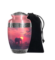 Urnes d'éléphant pour cendres humaines Urne pour cendres Urnes de crémation masculines et féminines adultes pour femmes Urnes funéraires pour hommes adultes Taille personnalisée
