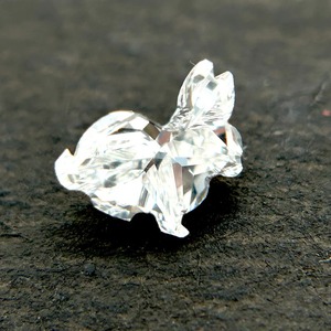 ห้องปฏิบัติการรูปทรงกระต่ายที่สวยงามปลูกเพชร CVD สําหรับการทําเครื่องประดับและทําแหวนหมั้นปรับแต่งของขวัญเครื่องประดับสําหรับผู้ชายและผู้หญิง - Product Image 3