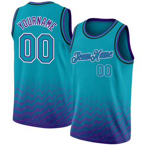 Camisetas de Baloncesto Sublimadas Personalizadas de Alta Calidad, 100% Poliéster, Transpirables, Reversibles, de Secado Rápido, Tallas Grandes, Colores Personalizados, Unisex - Product Image 1