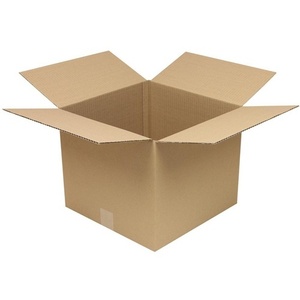 Single-Wall Corrugated <b>Cardboard</b> <b>Box</b> 350x350x300mm 1.20 C Brown Quality Pack of 25 by TRANSPAK - Product Image 1