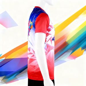 Camisetas Deportivas Personalizadas para Hombre con Impresión por Sublimación Completa, Servicio OEM, para Maratones, Eventos Deportivos, Secado Rápido, Malla Deportiva - Product Image 3