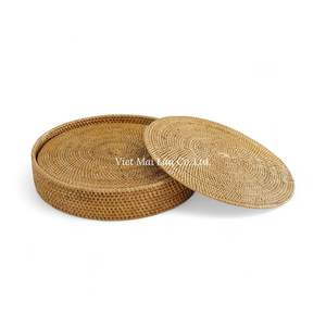 Ensemble de sets de table en rotin naturel pour la mise en place de la table, utilisation dans les restaurants, hôtels et vente en gros en provenance du Vietnam - Product Image 1