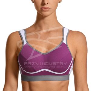 สปอร์ตบราไร้รอยต่อสำหรับผู้หญิงบราออกกำลังกายแบบไร้รอยต่อบราออกกำลังกายเล่นกีฬาแบบสั่งทำได้ - Product Image 6