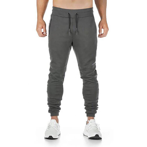 Pantalon de survêtement personnalisé en toile, confortable et élégant, tenue décontractée de fitness pour le printemps, 100 % polyester, anti-plis, personnalisable - Product Image 1