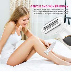 Depiladora y Recortadora Eléctrica 5 en 1 para Mujer, con Cinco y Doble Cuchillas, Lavable, para Cuerpo, Área Púbica, Bikini, Axilas, Piernas y Nariz - Product Image 3